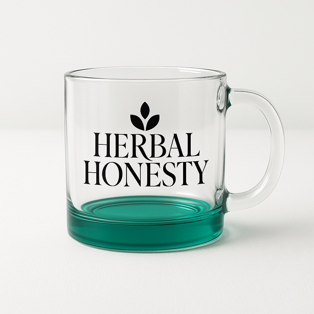 The Honest Sip Glass Mug (18 oz)