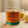 The Honest Sip Glass Mug (18 oz)